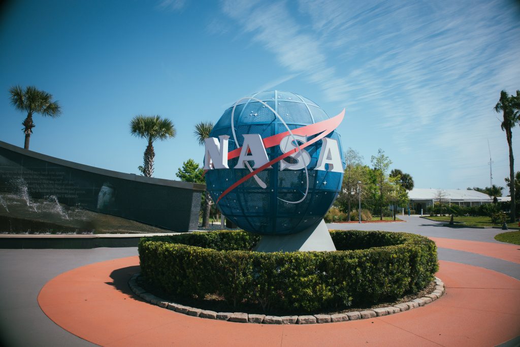 Nasa globe monument