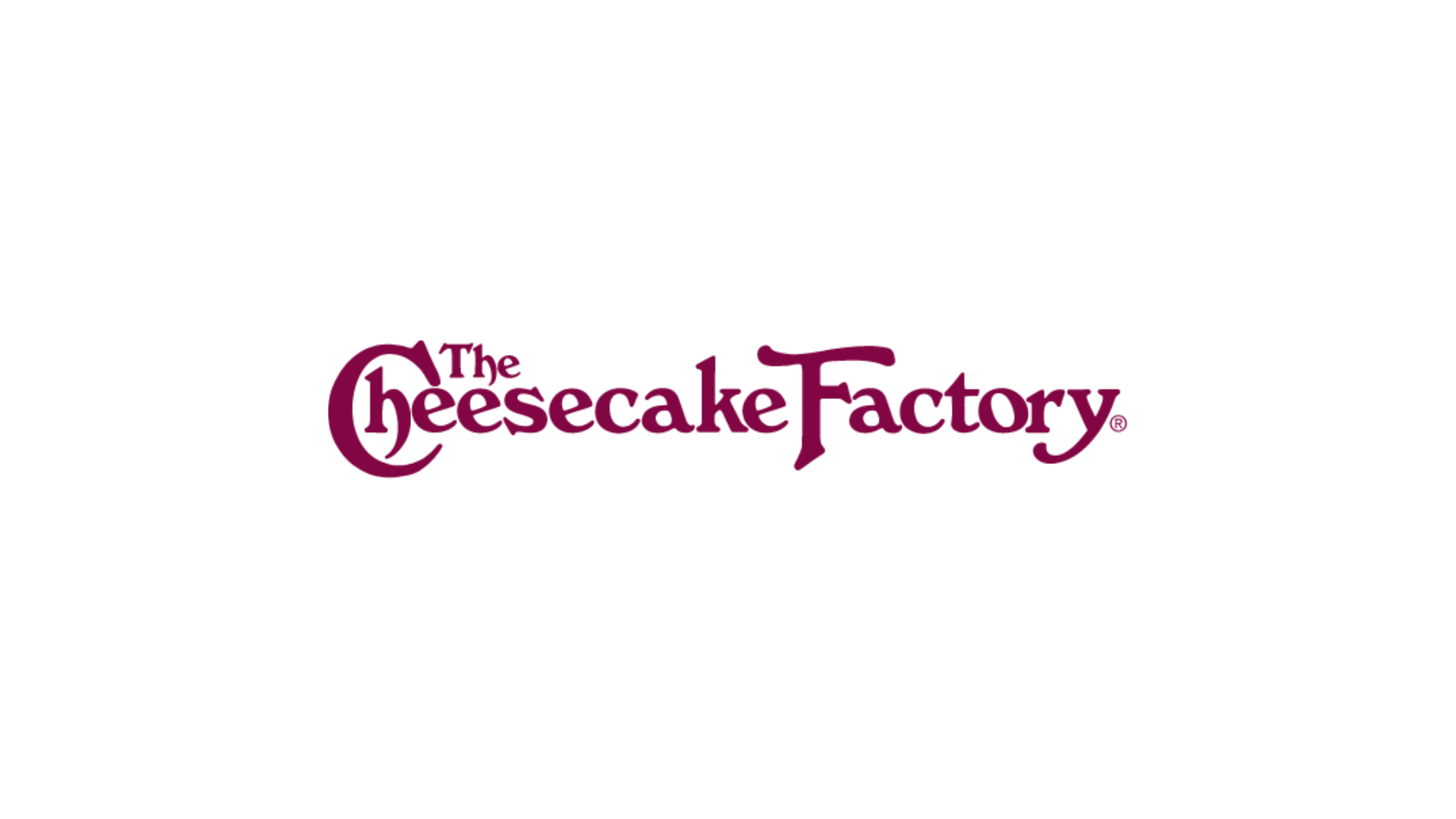 The Cheesecake Factory logo in red